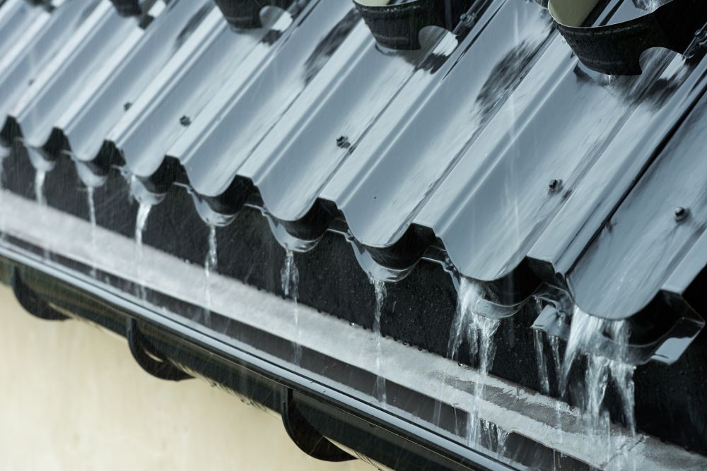 Roof Drain Installation